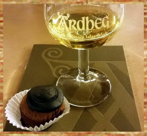 Ardbeg und Praline